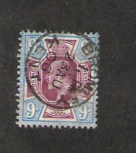 Great Britain Scott #136 Used 9p Edward VII 2018 CV $70.00+