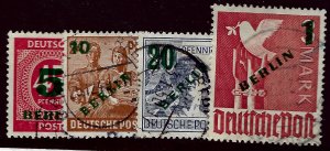 Berlin Germany SC#64-67 Used F-VF...Bid to win!!