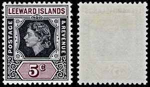 4518: Leeward Islands SG126 Definitive Set of 15. 1954. Sc#133 Mi117 LMM Mint...