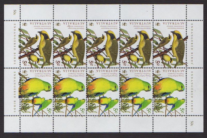 WWF Groth G238 Australia Sc 1675-1676 1998 MNH