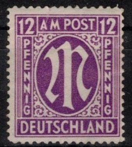 Germany - Allied Occupation - AMG - Scott - Scott 3N8b MH