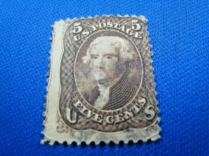 UNITED STATES, 1862 SCOTT #75 -  USED