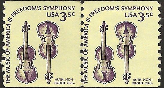 # 1813 MINT NEVER HINGED WEAVER VIOLINS