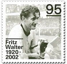 Scott #3185 Fritz Walter MNH