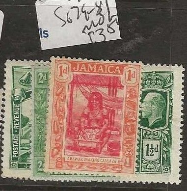 JAMAICA  SG79-81    KGV   1D-2D         MOG    P0627A H