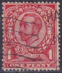 Great Britain #154  F-VF Used CV $3.50  (Z4276)