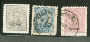 Azores #44/52/62 Used Single