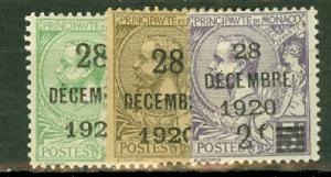 Monaco 30-2 mint CV $38.45