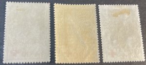 FINLAND # B12-B14-MINT/HINGED--COMPLETE SET--SEMI-POSTAL--1933