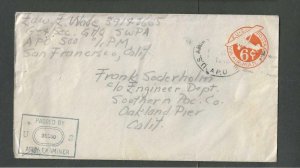 1945 From The Philippines ww2 Mail Censored Has 2 Page Letter & Tells Of Secret-