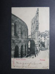 Italy 1900 Postcard HOTEL COLOMBE D'OR Cancel - Z12460 