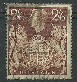 GB GVI  SG 476  Used  dirty and reverse shows  bend
