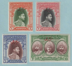 PAKISTAN - BAHAWALPUR 18 - 21  MINT HINGED OG * NO FAULTS VERY FINE! - S111