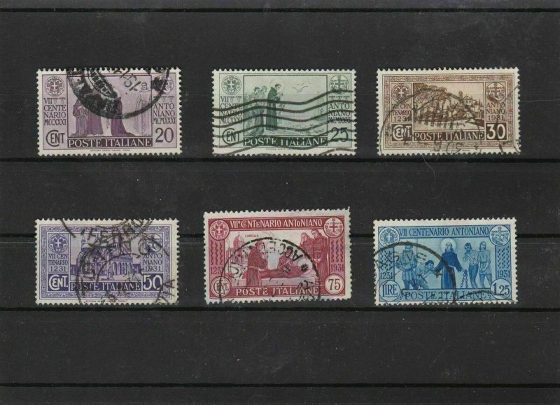 italy 1931 st antony of padua used stamps  cat £25 Ref 8173