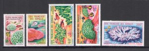 1963 Cote Francaise des Somalis - Yvert catalogue no. 316-317 + Airmail 34-36 -