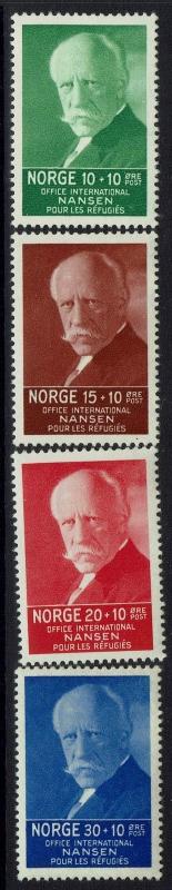 Norway SC# B5 - B8 - Mint Hinged (Hinge Rem) - Lot 032617