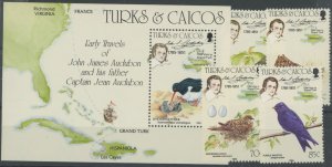 Turks & Caicos Islands #651-655