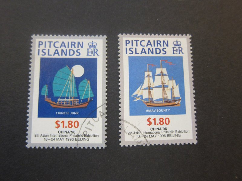 Pitcairn Island 1996 Sc 450-51 set FU