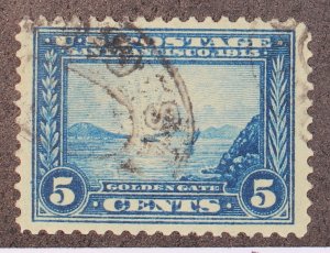 Scott 399 - 5 Cents Panama - Pacific Expo - Nice Stamp - Used - SCV - $10.00