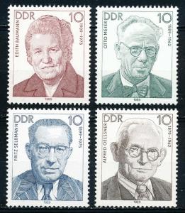 DDR #2721-2724 MNH CV$1.00