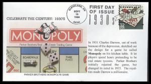 #3185o Monopoly Game BGC FDC