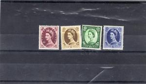 QEII SG 515-531 Tudor Crown Set Mint