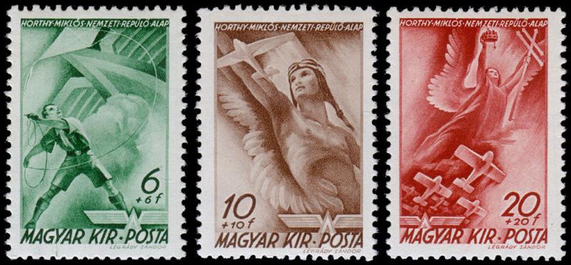 Hungary Scott B110-B112 (1940) Mint H VF Complete Set