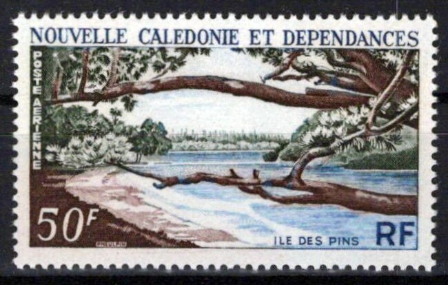 New Caledonia C35 MNH Air Post Trees Plants Nature ZAYIX 0524S0373