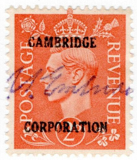 (I.B) George VI Commercial Overprint : Cambridge Corporation