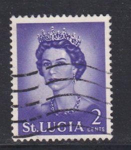 St. Lucia # 183, Queen Elizabeth II Definitive, Used