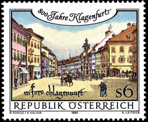 Austria 1996 MNH Stamps Scott 1702 800 Years of Town Architecture