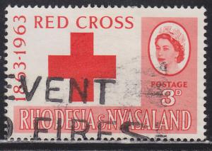 Rhodesia & Nyasaland 188 International Red Cross 1963