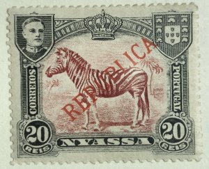 AlexStamps NYASSA #54 XF Mint 