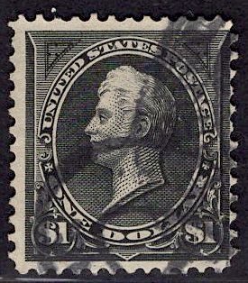 US Stamp #276 Type I $1 Perry USED SCV $90