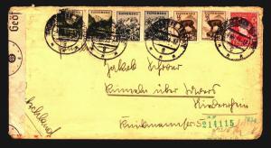 Slovakia 1941 Censor Cover / Children's KLV Camp - Z14165