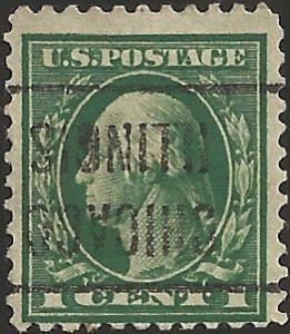 # 498 USED GREEN GEORGE WASHINGTON