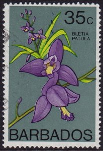 Barbados - 1974 - Scott #406 - used - Flower