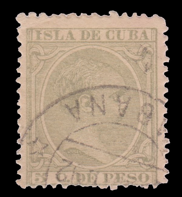 LATIN AMERICA - COLONIAL PERIOD - 1896. SCOTT # 144. USED. # 8