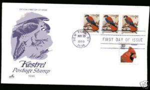 3031  1c Kestrel Artcraft   FDC