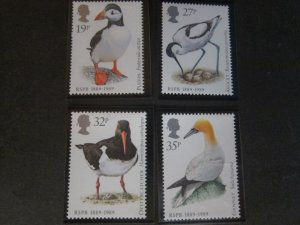 Great Britain 1989 Sc 1239-42 Bird set MNH