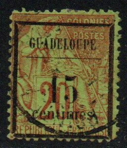 Guadeloupe Sc #4 Used