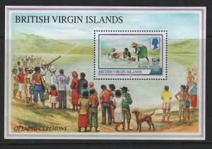 VIRGIN ISLANDS, 896, MNH, 1998, ISLAND SCENES, SOUVENIR SHEET