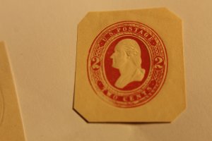 US U237 CUT SQUARE UNUSED