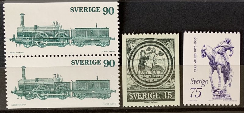 Sweden various MNH