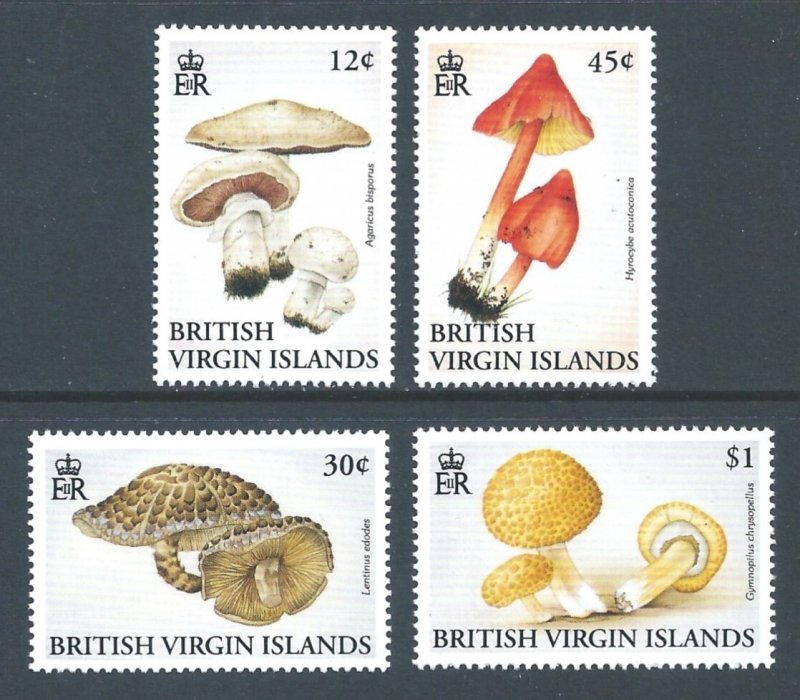Virgin Islands #737-40 NH Mushrooms