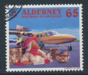 Alderney  SG A151  SC# 153 Wombles  First Day of issue cancel see scan