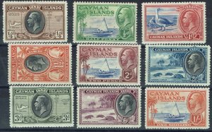 CAYMAN ISLANDS 1935 KGV PICTORIAL ¼D TO 1/-