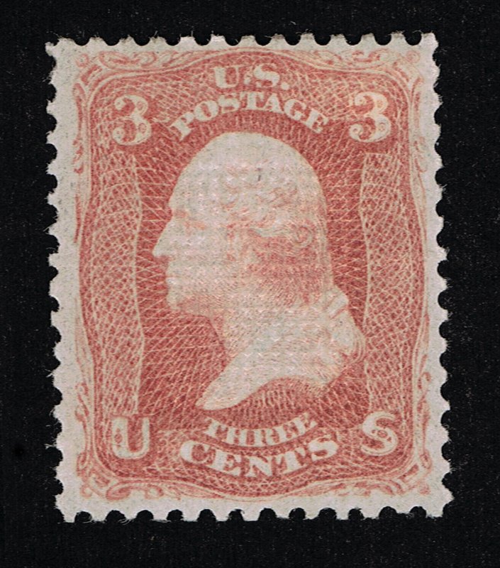 GENUINE SCOTT #88 VF-XF MINT OG H APS CERT 1868 ROSE NBNC WELL DEFINED E-GRILL