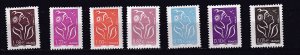 France 2005 - Definitive. Marianne (ITVF ) Group of 7 Stamps MNH