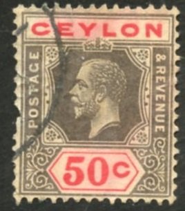 Ceylon Scott 209 - UFH - SCV $2.10